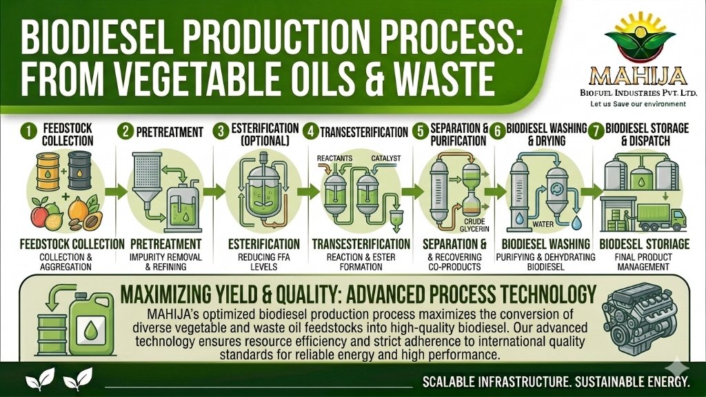 Biodiesel Production Process Flowchart